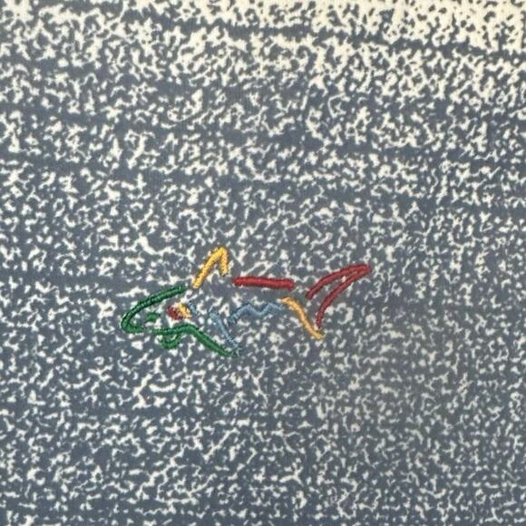 Greg Norman Gradient Blue Polo XXXL - Picture 4 of 5